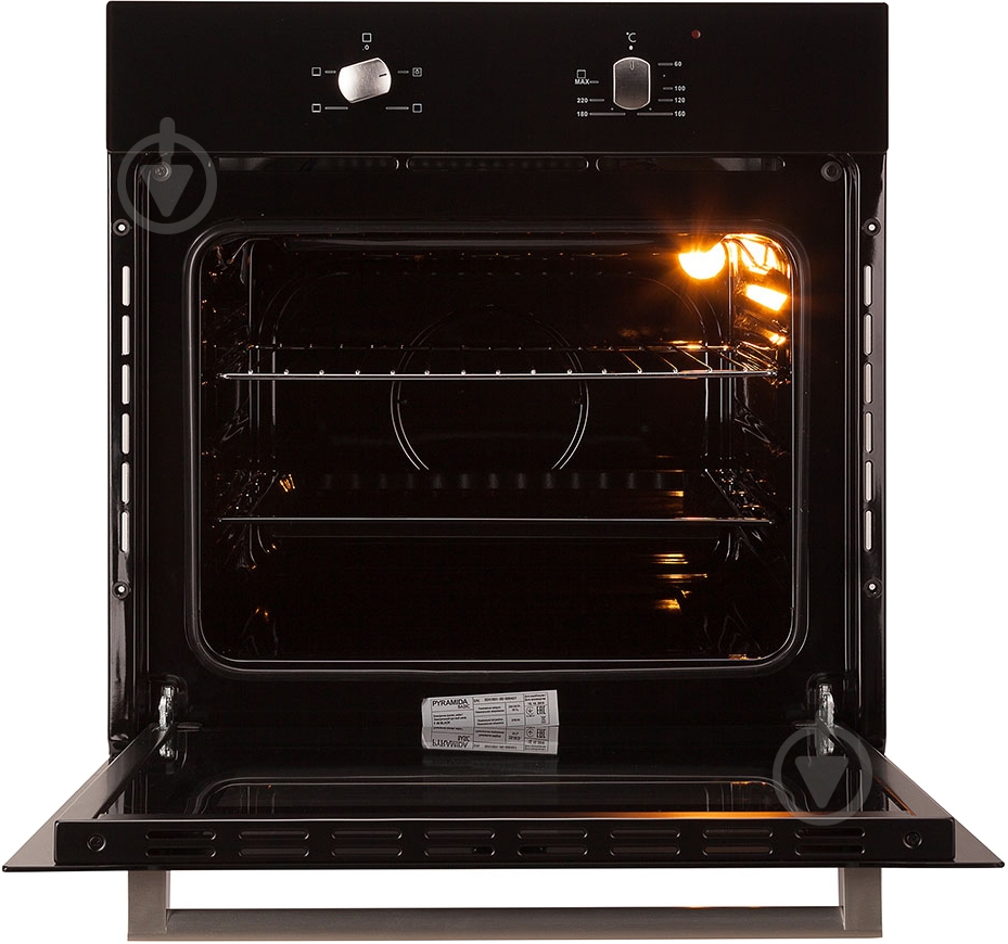 Духова шафа Pyramida F 46 BLACK - фото 3