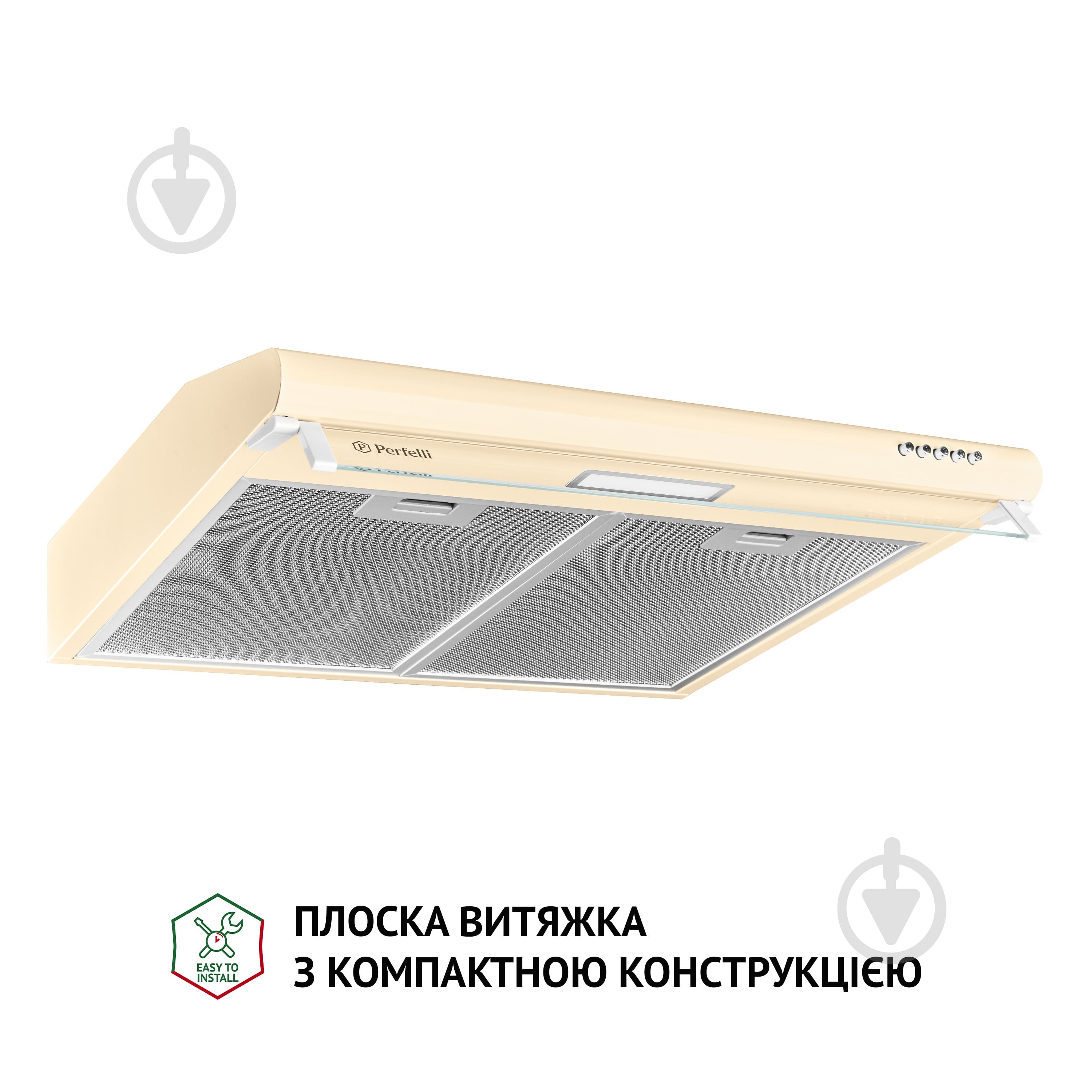 Вытяжка Perfelli PL 6144 IV LED плоская - фото 2