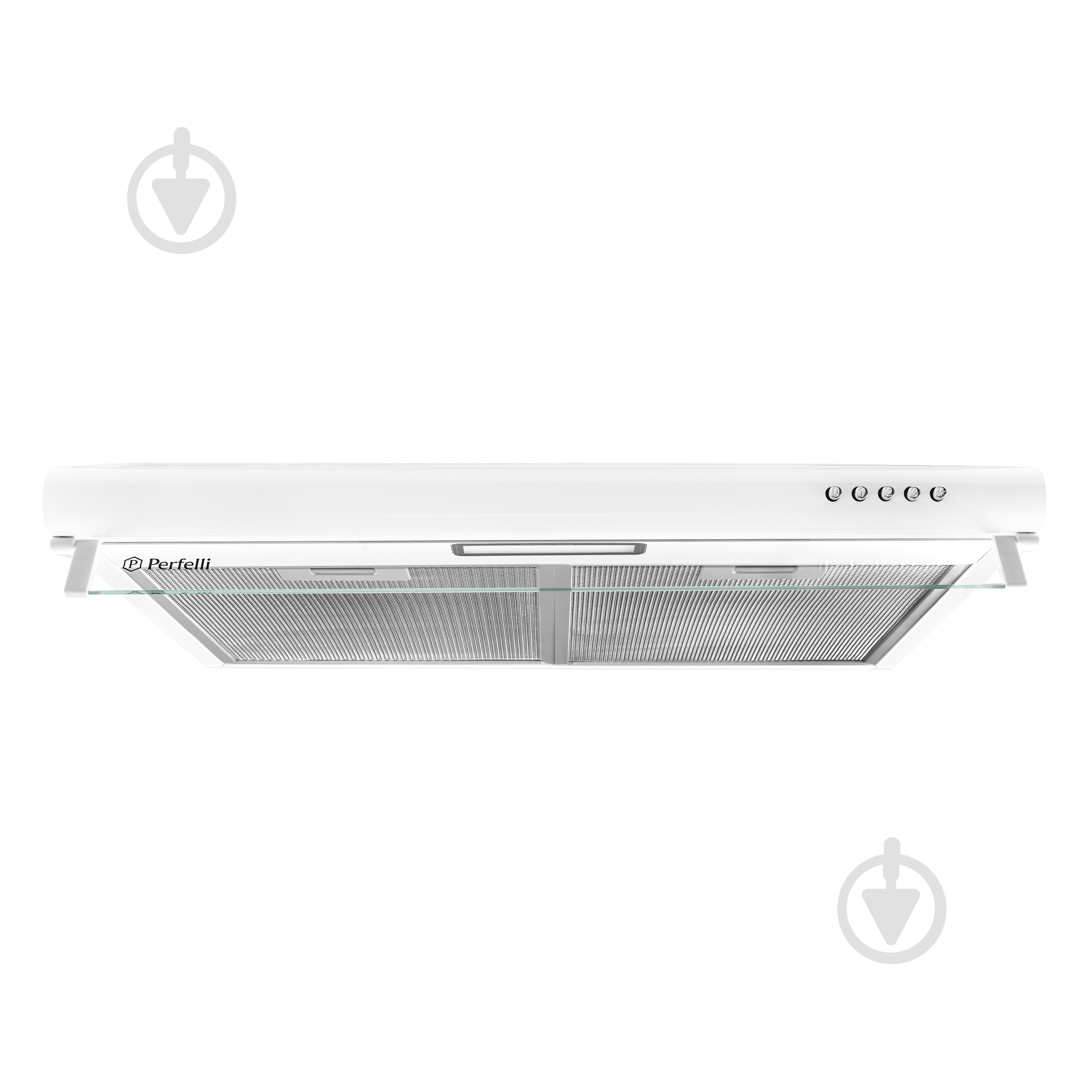 Витяжка Perfelli PL 6144 W LED пласка - фото 1