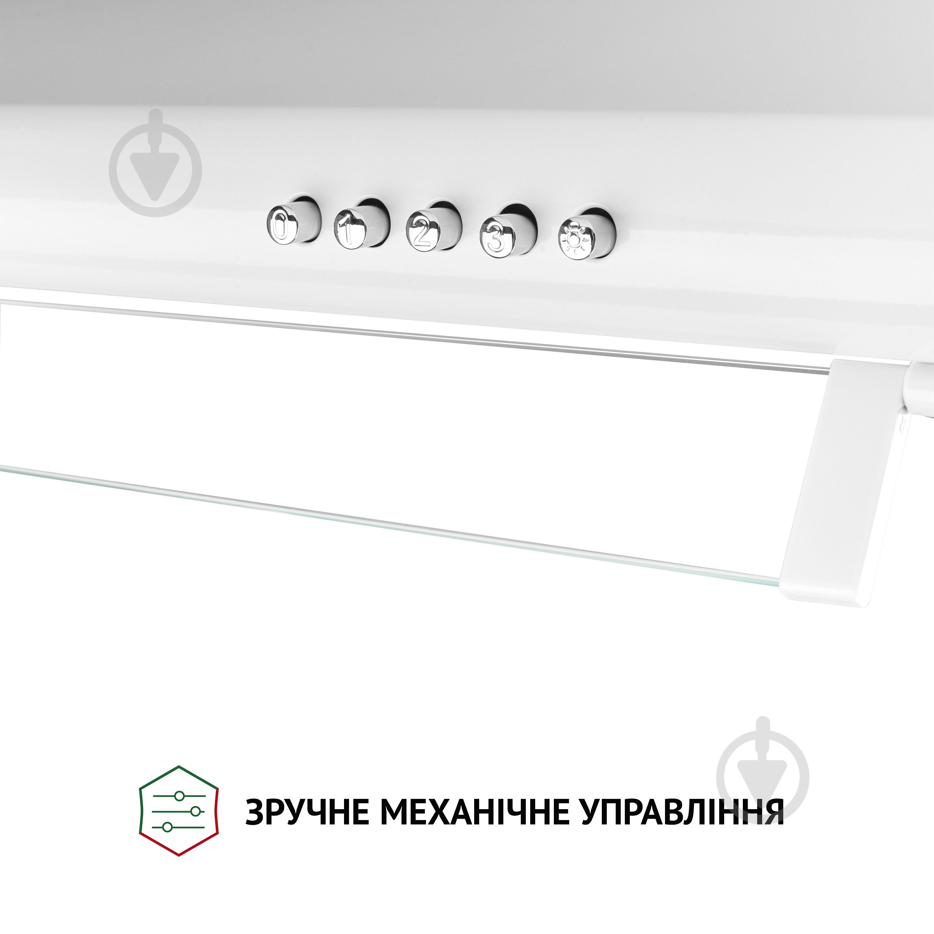 Витяжка Perfelli PL 6144 W LED пласка - фото 5