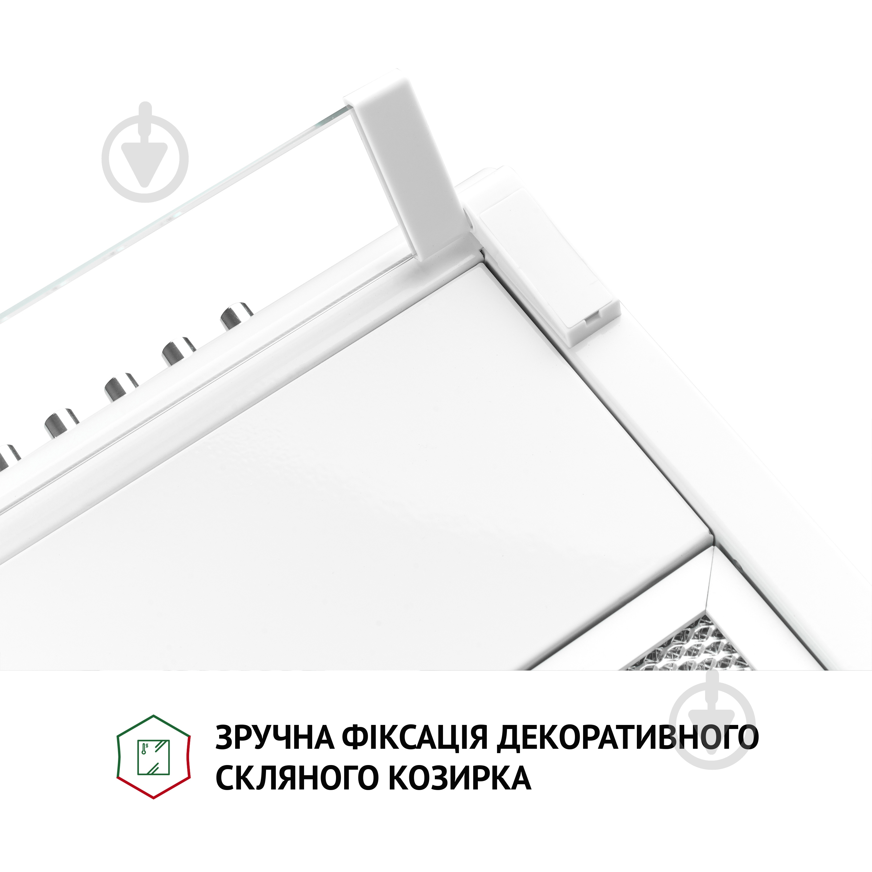 Витяжка Perfelli PL 6144 W LED пласка - фото 6