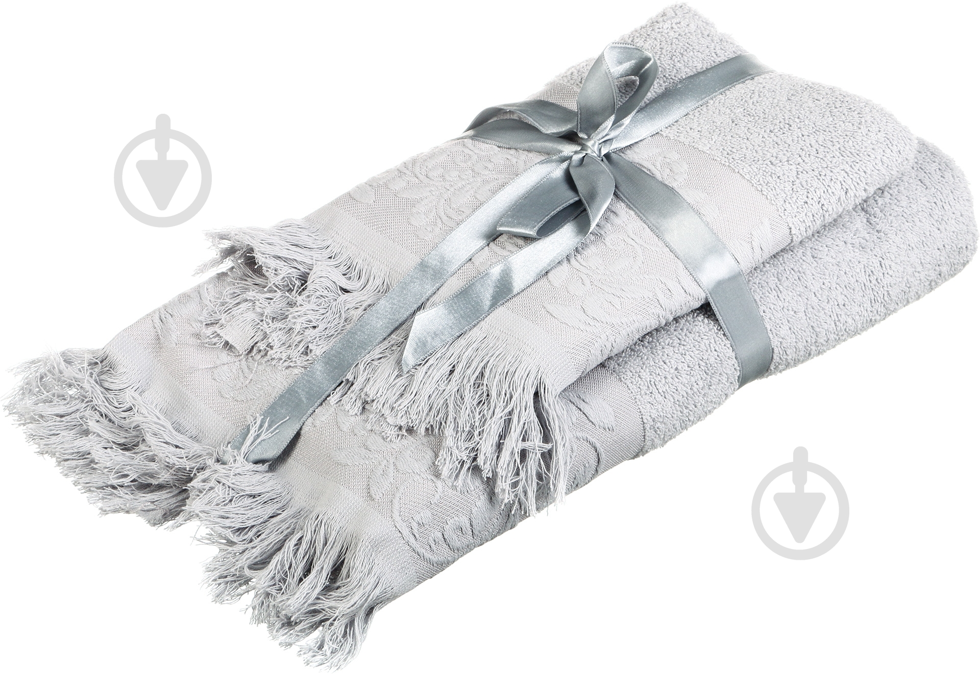 Набір рушників Royal 2 шт. блакитний Durutex - фото 1 Набір рушників Royal 2 шт. блакитний Durutex - фото 1