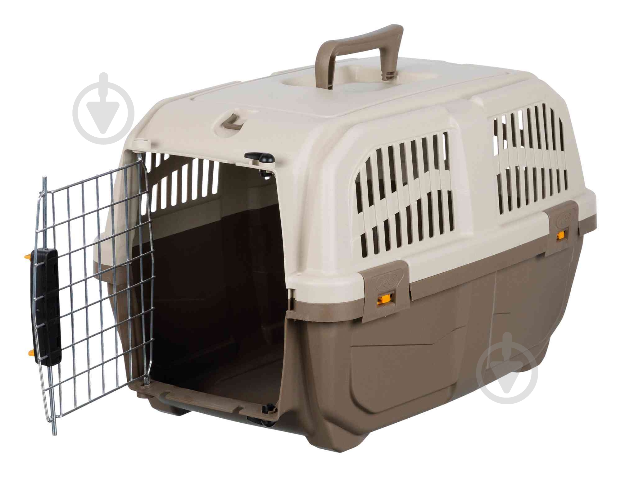 Переноска Trixie для собак Skudo 3 коричнева/пісочна до 24 кг S 40 x 39 x 60 см 39741 - фото 3 Переноска Trixie для собак Skudo 3 коричнева/пісочна до 24 кг S 40 x 39 x 60 см 39741 - фото 3