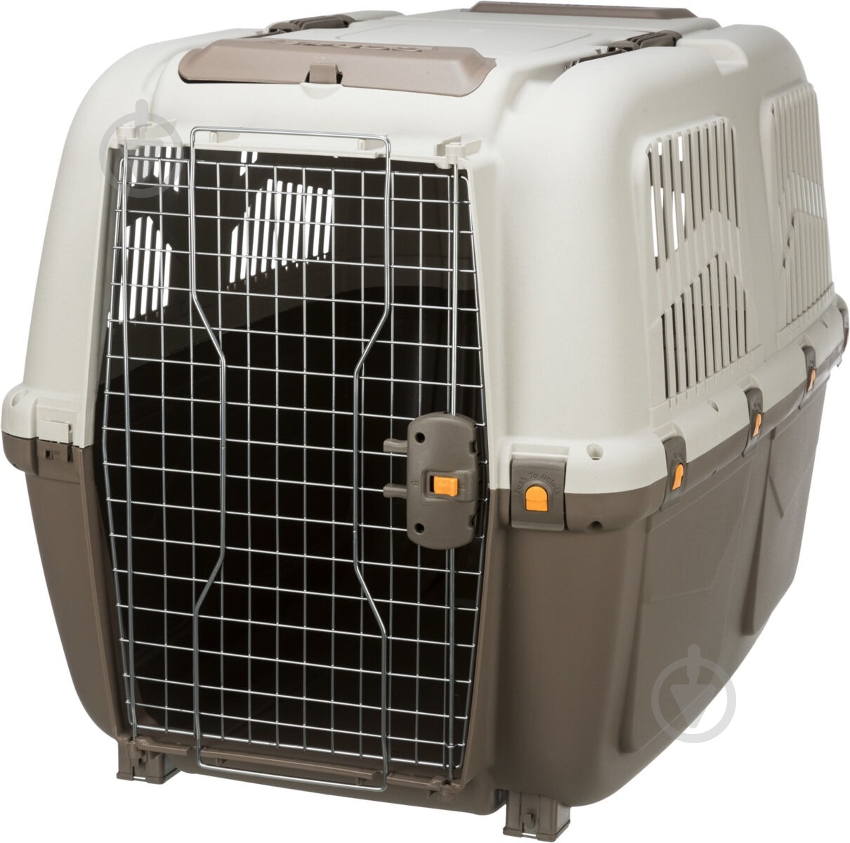 Переноска Trixie для собак Skudo 3 коричнева/пісочна до 24 кг S 40 x 39 x 60 см 39741 - фото 9 Переноска Trixie для собак Skudo 3 коричнева/пісочна до 24 кг S 40 x 39 x 60 см 39741 - фото 9