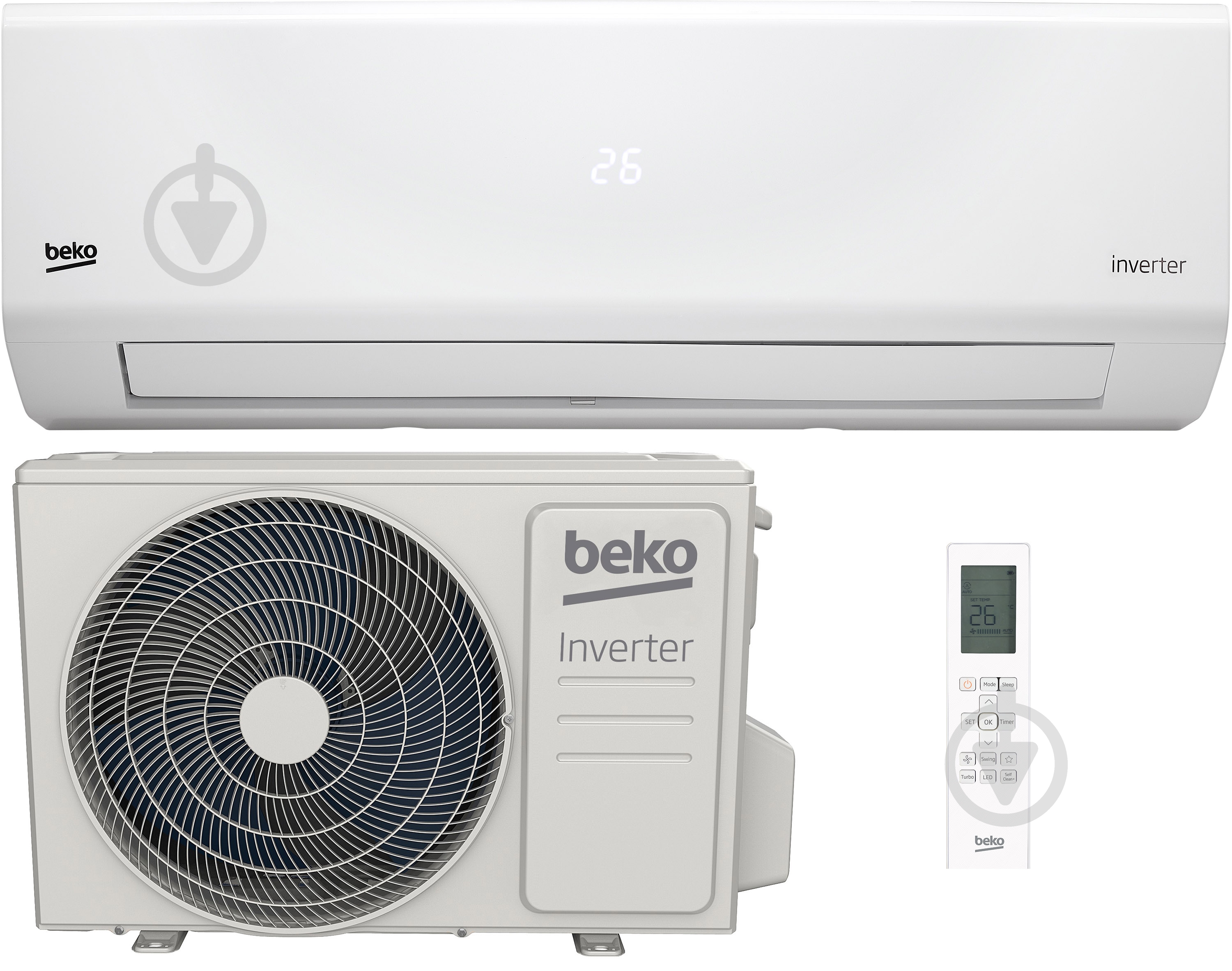 Кондиционер Beko BEHPI180/BEHPI181 - фото 1 Кондиционер Beko BEHPI180/BEHPI181 - фото 1