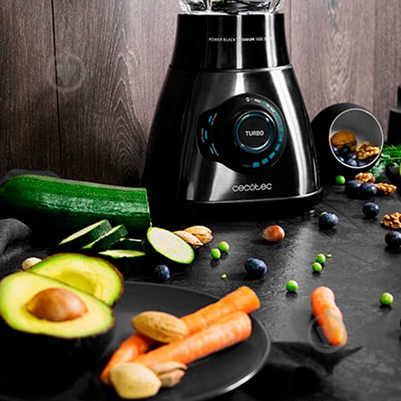 Блендер стационарный CECOTEC Power Titanium 1800 Smart Black - фото 5