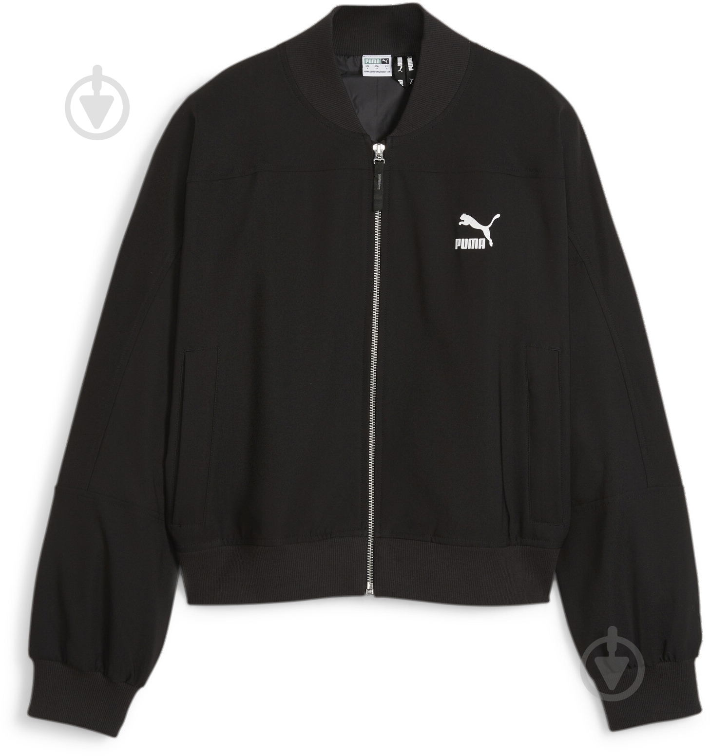 Куртка Puma CLASSICS SHINY BOMBER 62369601 р.M - фото 1 Куртка Puma CLASSICS SHINY BOMBER 62369601 р.M - фото 1