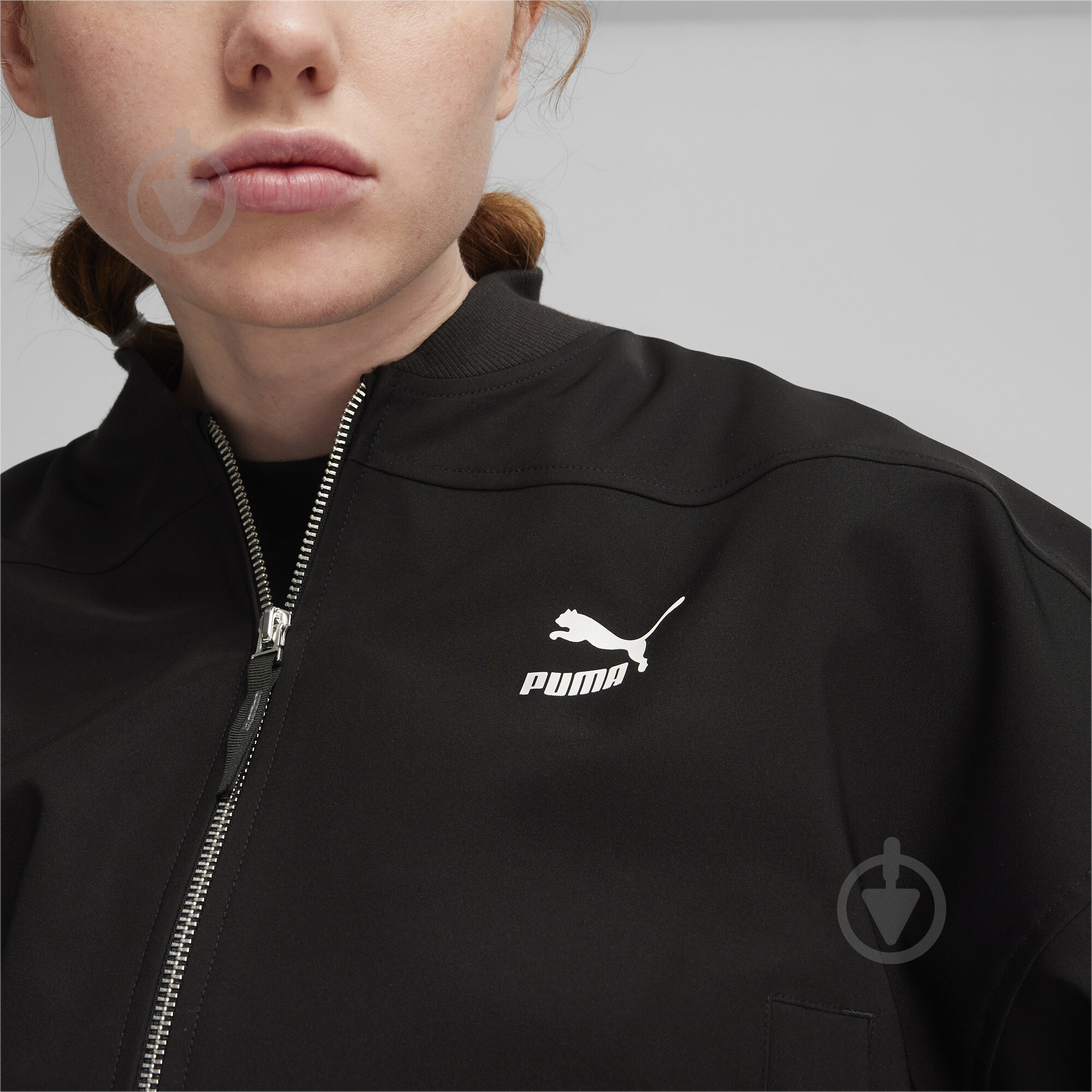 Куртка Puma CLASSICS SHINY BOMBER 62369601 р.M - фото 4 Куртка Puma CLASSICS SHINY BOMBER 62369601 р.M - фото 4