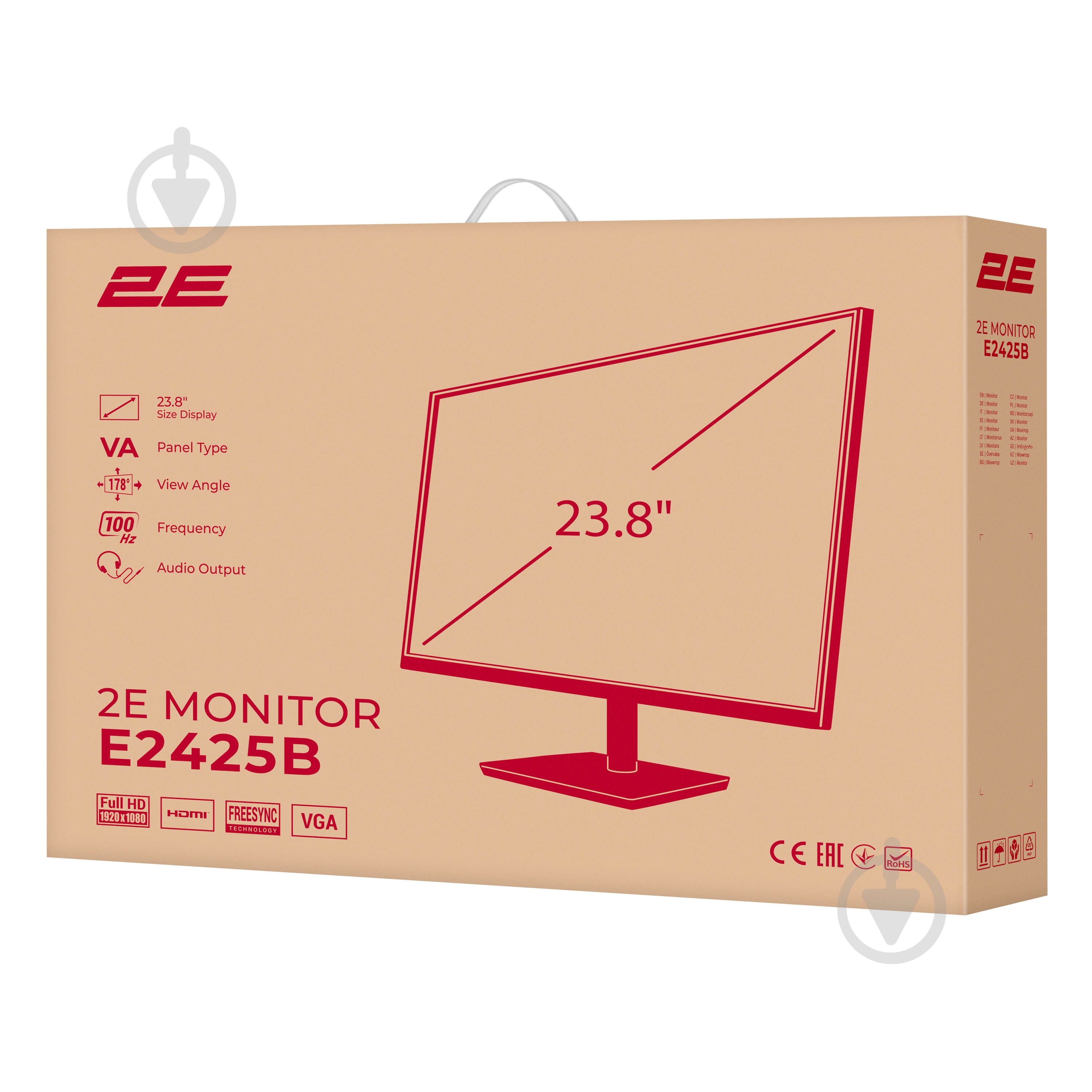 Монітор 2E E2425B 23,8" (2E-E2425B-01.UA) - фото 18 Монітор 2E E2425B 23,8" (2E-E2425B-01.UA) - фото 18