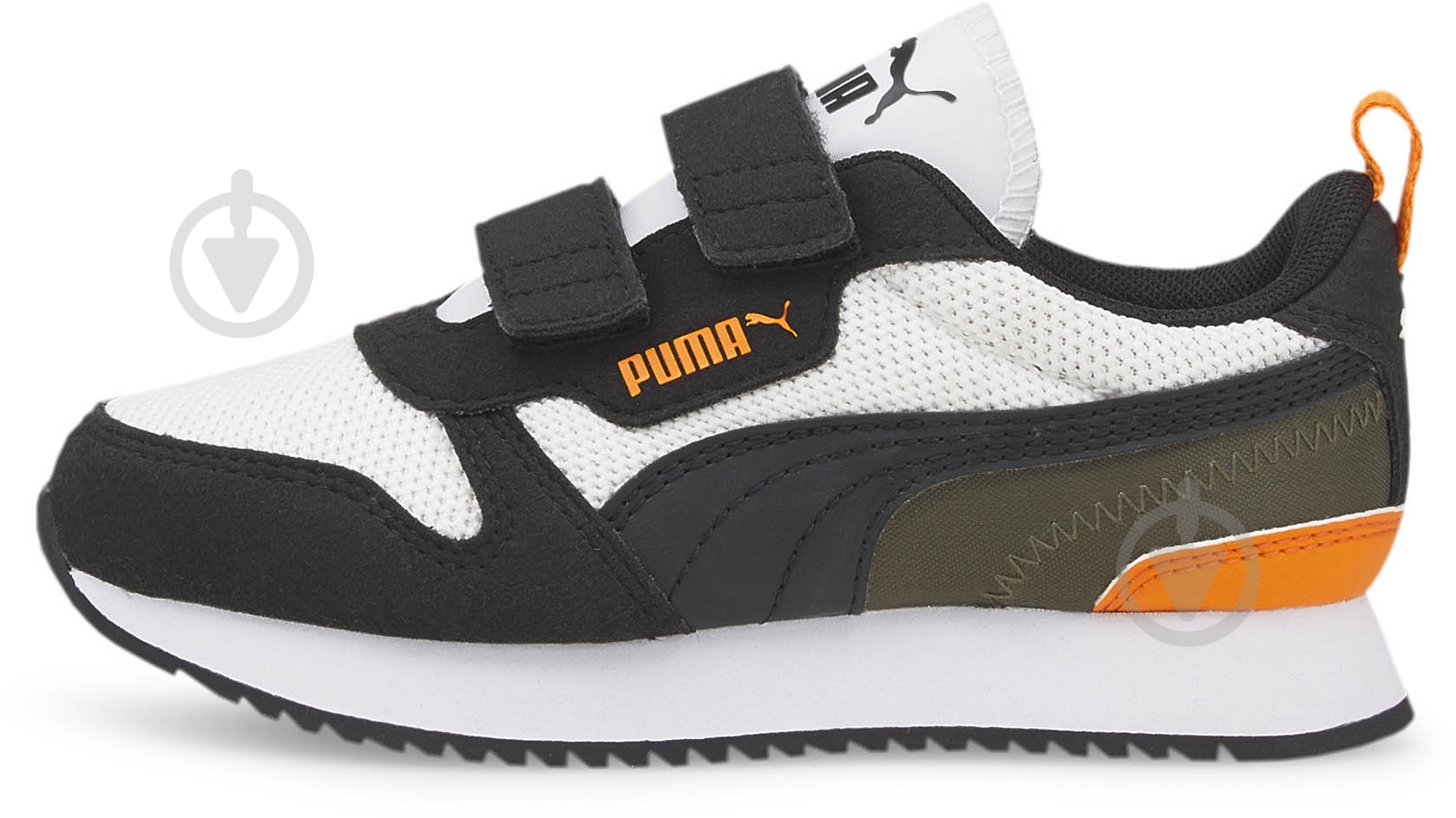 Кроссовки Puma Puma R78 V PS 37361723 р.28 черно-белые - фото 1 Кроссовки Puma Puma R78 V PS 37361723 р.28 черно-белые - фото 1