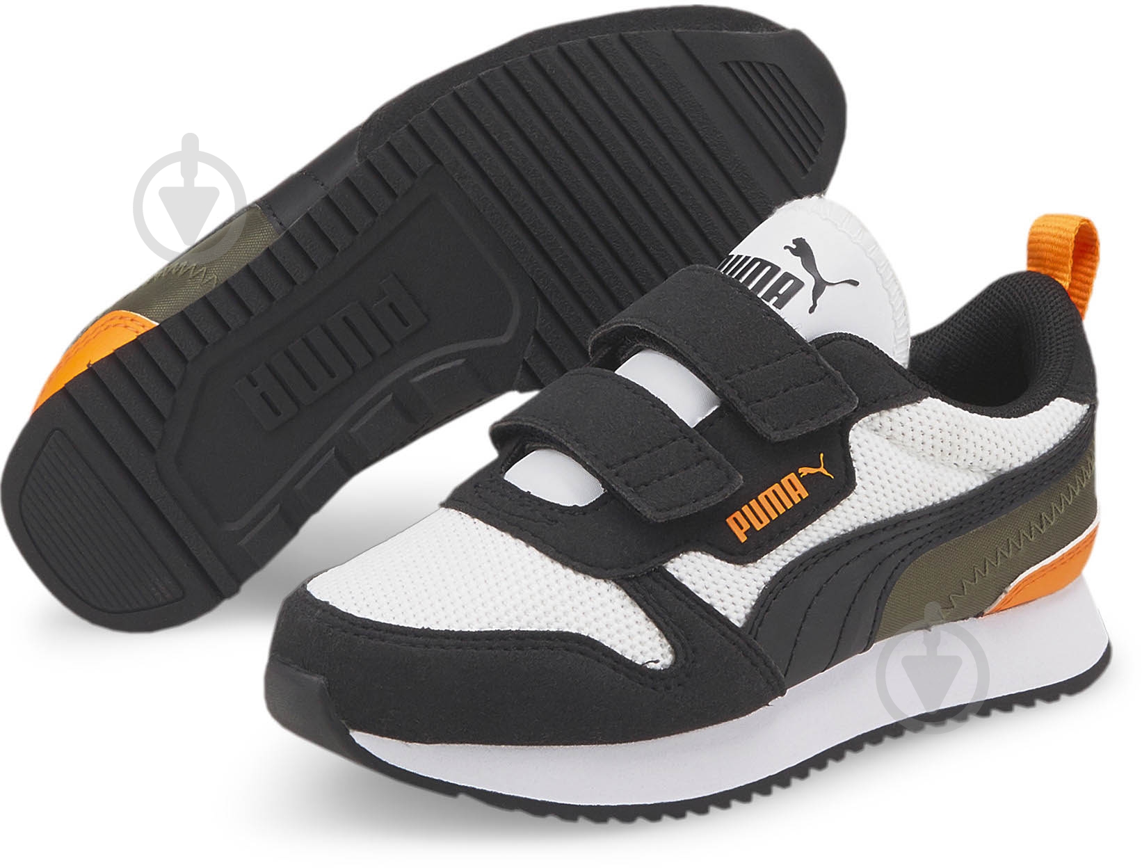 Кроссовки Puma Puma R78 V PS 37361723 р.28 черно-белые - фото 4 Кроссовки Puma Puma R78 V PS 37361723 р.28 черно-белые - фото 4