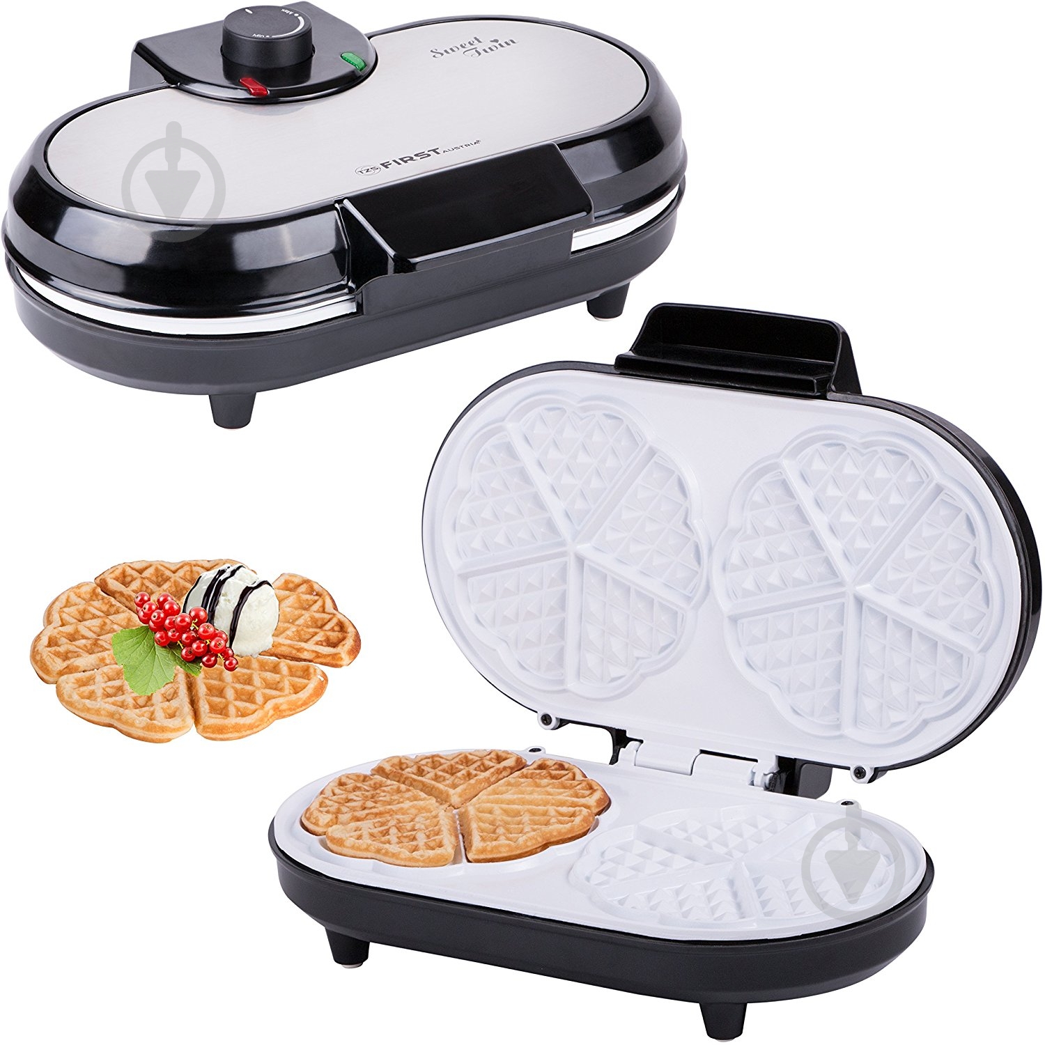 Вафельница First FA-5305-2 WI - фото 3