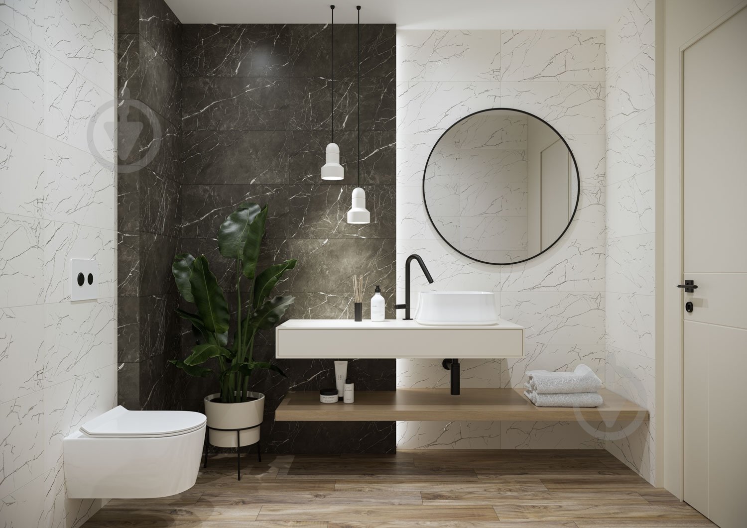 Плитка Ceramika Paradyz Libre bianco rekt 29,8x59,8 см - фото 5