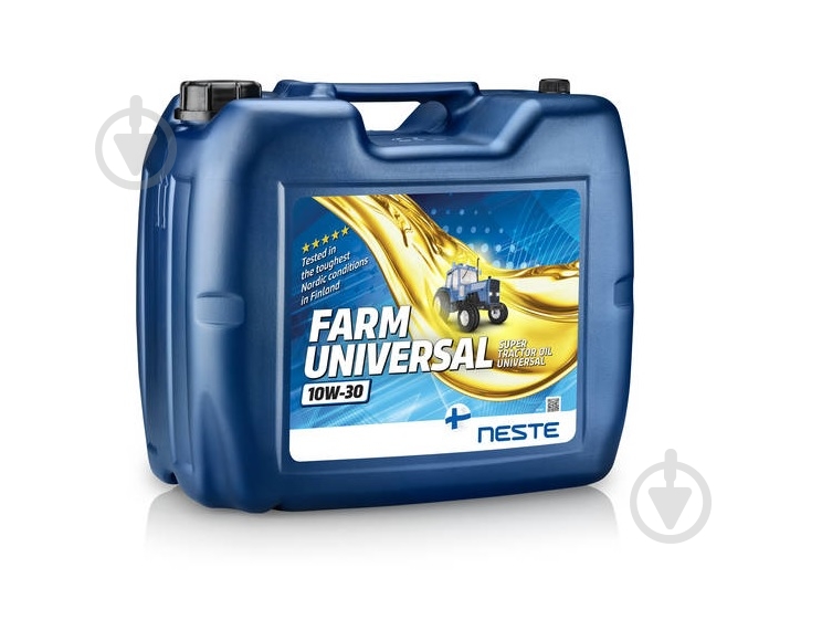 Моторное масло полусинтетическое Neste Oil Farm Universal 10W-30 20 л - фото 1 Моторное масло полусинтетическое Neste Oil Farm Universal 10W-30 20 л - фото 1