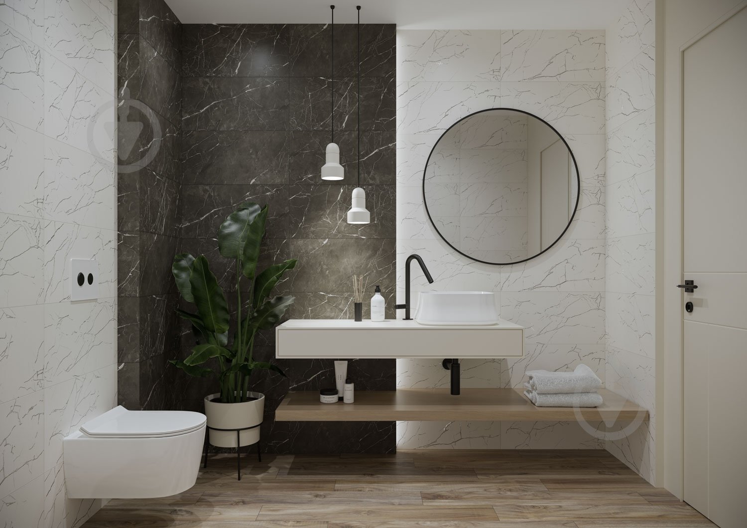 Плитка Ceramika Paradyz Libre nero rekt 29,8x59,8 см - фото 4