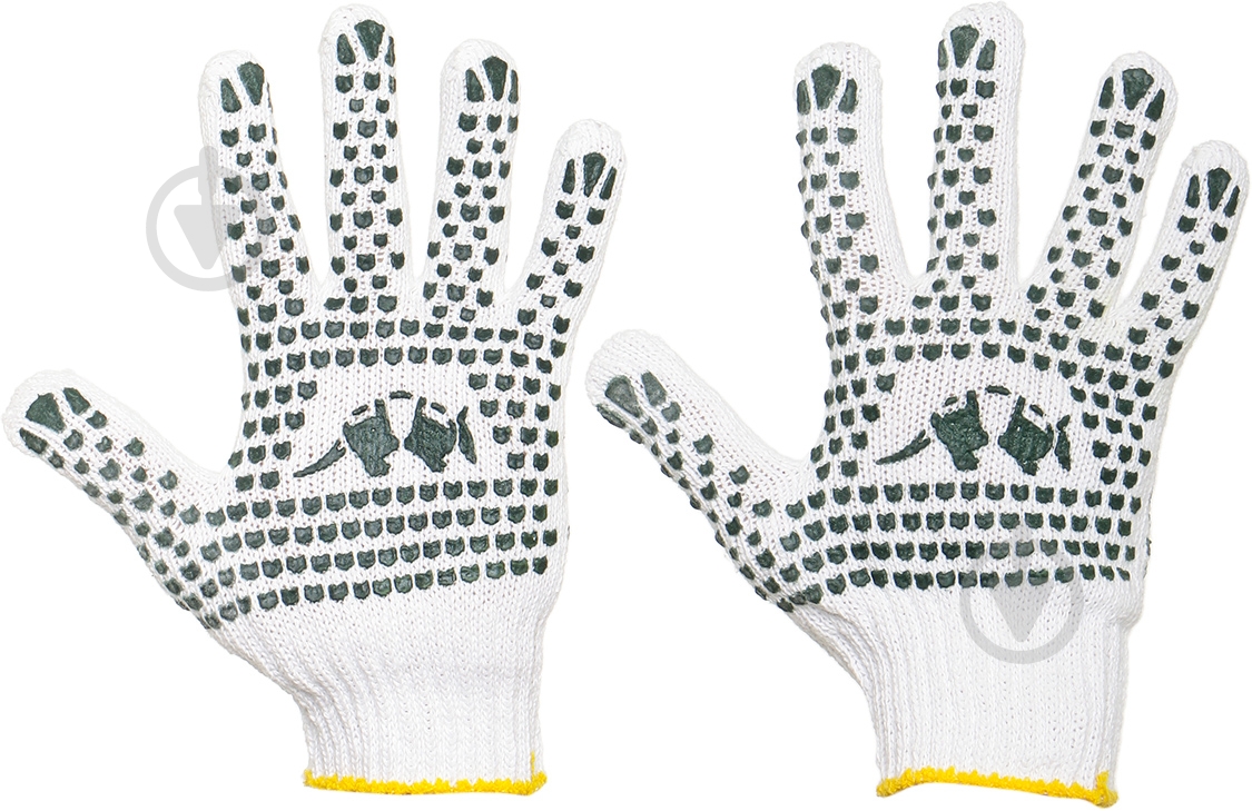 Перчатки Expert Tools с покрытием ПВХ точка XL (10) 580 - фото 1