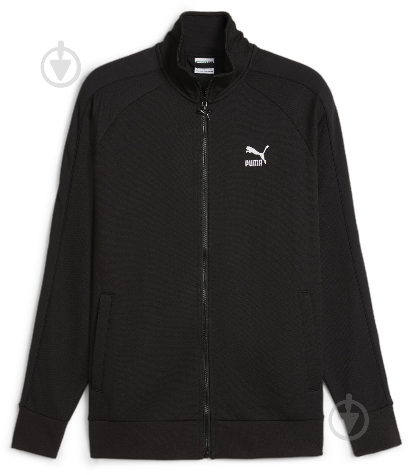 Джемпер Puma T7 TRACK JACKET DK 62432801 р.L черный - фото 1