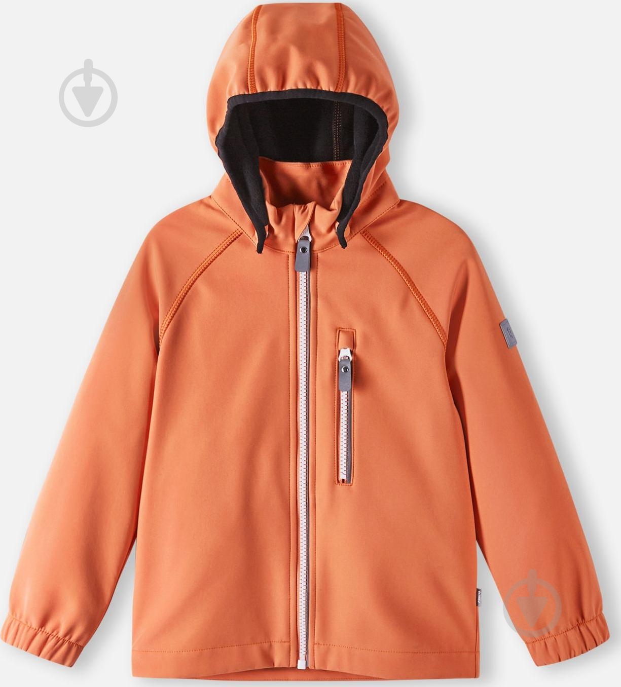 Куртка для девочек Reima Softshell Vantti р.128 оранжевый 5100009A-3230 - фото 3 Куртка для девочек Reima Softshell Vantti р.128 оранжевый 5100009A-3230 - фото 3