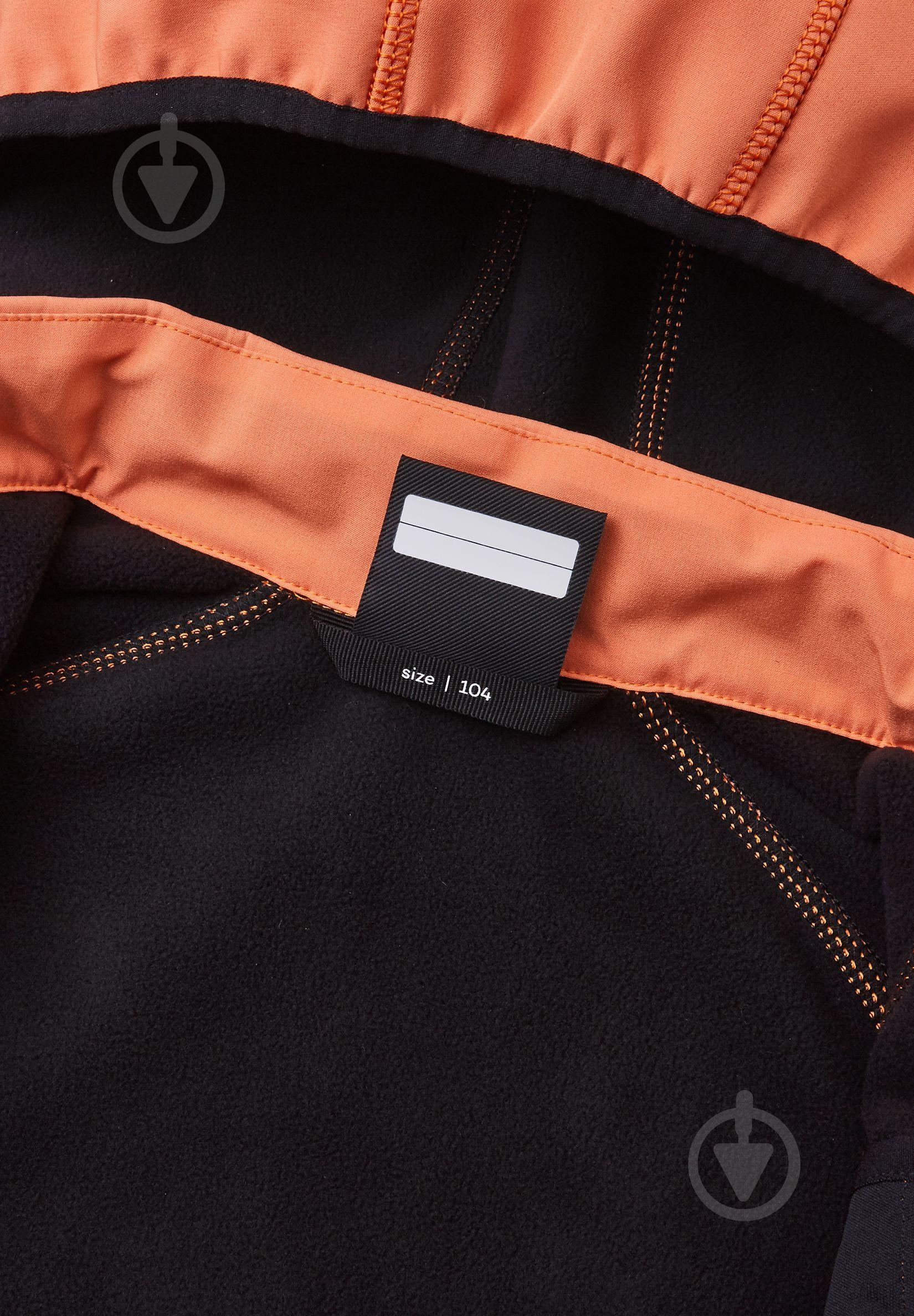 Куртка для девочек Reima Softshell Vantti р.128 оранжевый 5100009A-3230 - фото 6 Куртка для девочек Reima Softshell Vantti р.128 оранжевый 5100009A-3230 - фото 6