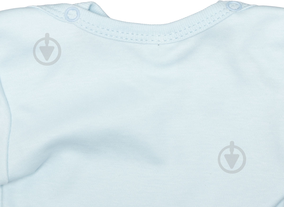 Боді дитяче для хлопчика Bambinelli Little Boy Б301-1 р.80 блакитний - фото 5