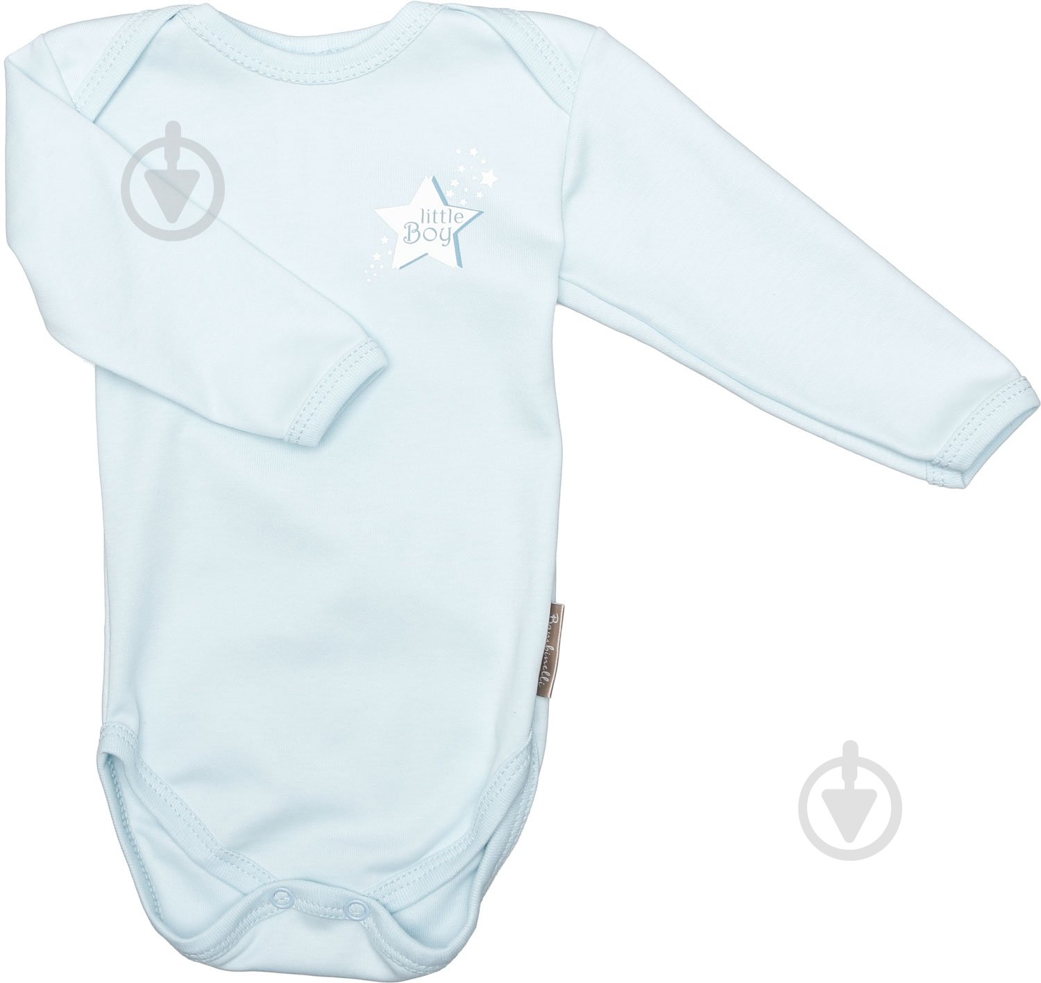Боді дитяче для хлопчика Bambinelli Little Boy Б301-1 р.80 блакитний - фото 1