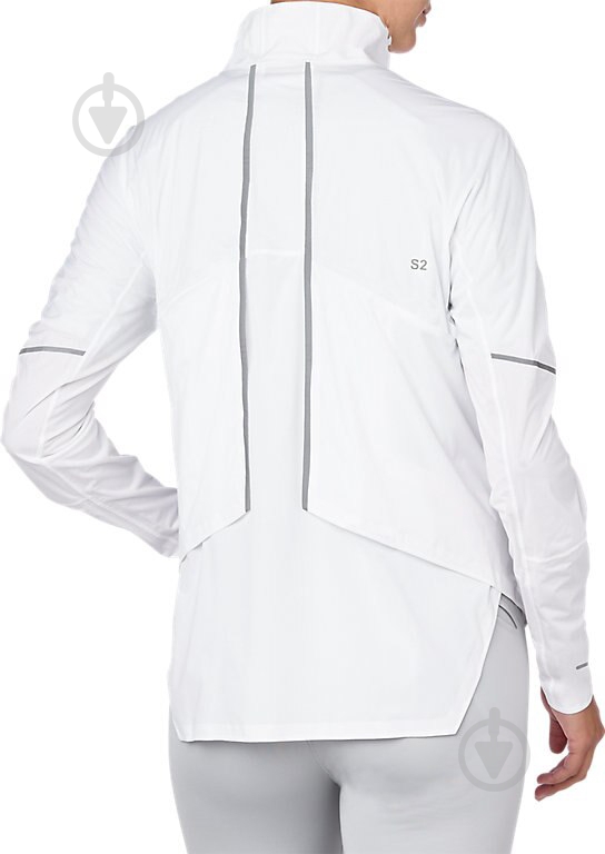Ветровка женская демисезонная Asics BEST JACKET 154490-0014 р.S белая - фото 2