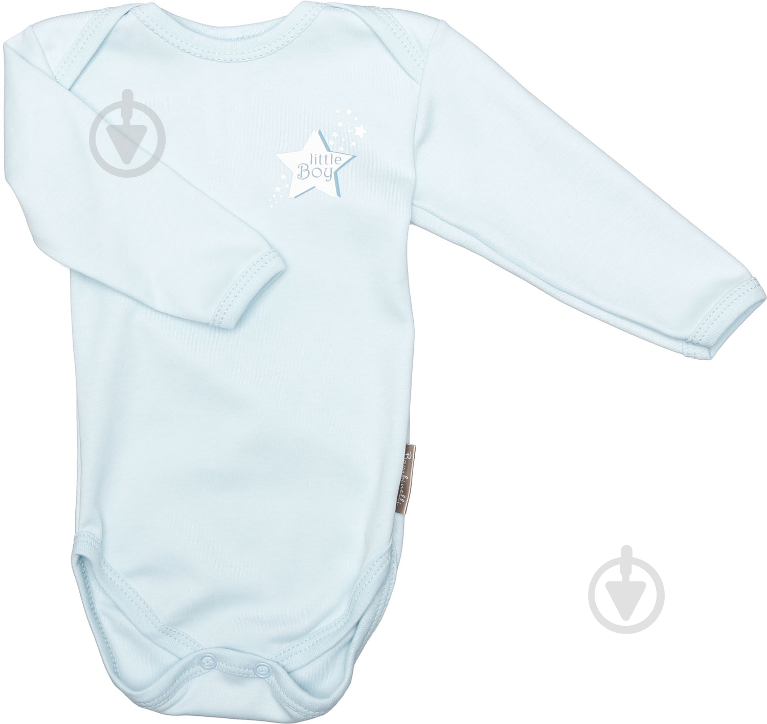 Боді дитяче для хлопчика Bambinelli Little Boy Б301-1 р.86 блакитний - фото 1