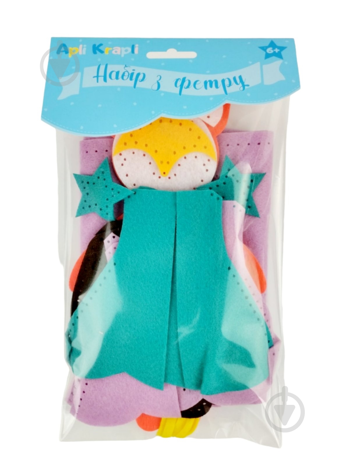 Набір Apli Krapli Зший сам іграшку з фетру Лисичка ЗІ-03 - фото 2