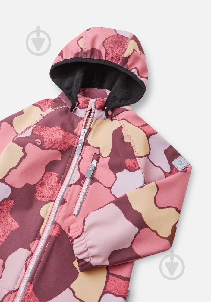 Куртка для дівчаток Reima Softshell Vantti р.92 рожевий 5100009B-4377 - фото 8