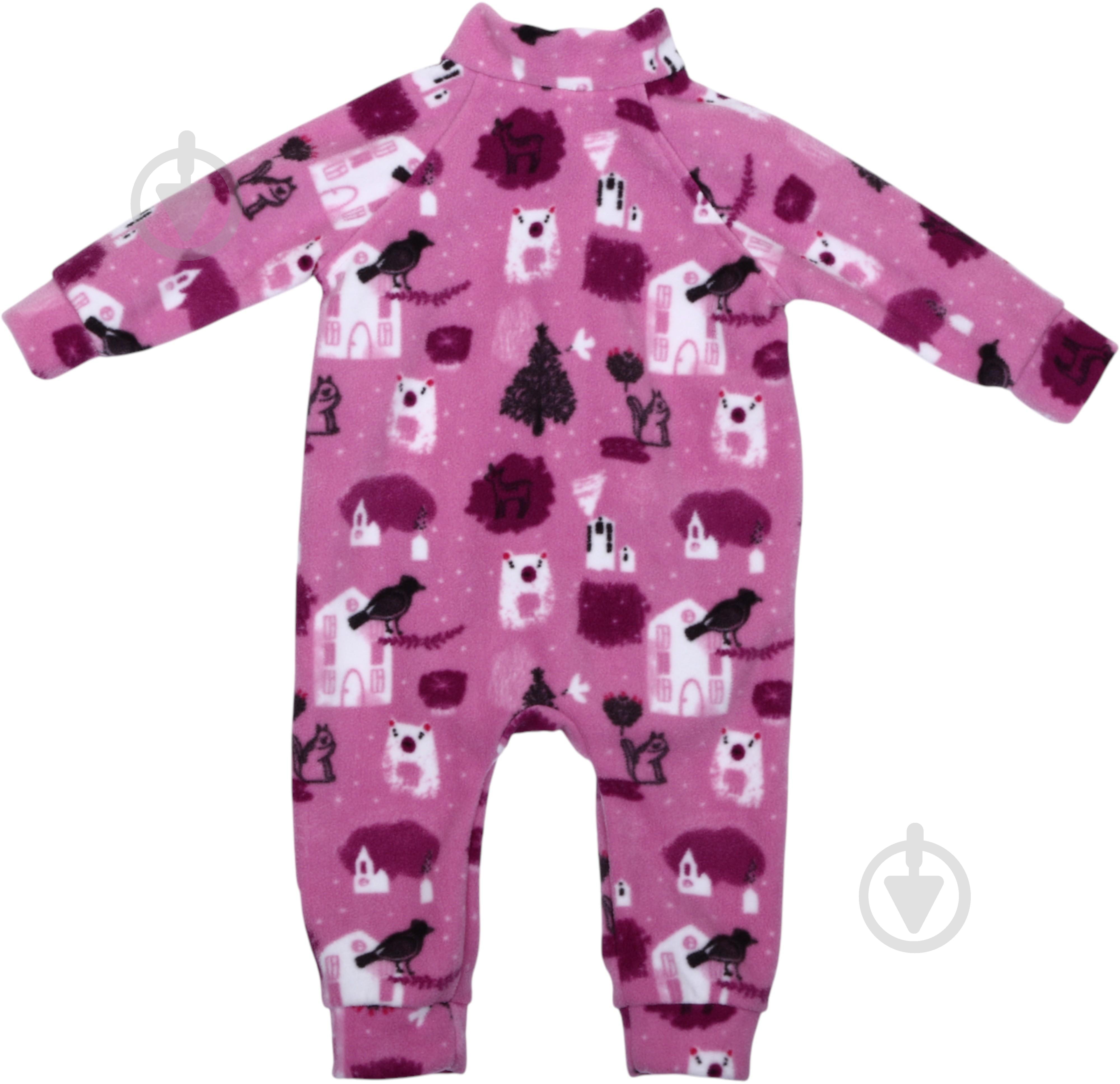 Комбінезон дитячий для дівчинки JOIKS р.80 рожевий FK921/e - фото 5 Комбінезон дитячий для дівчинки JOIKS р.80 рожевий FK921/e - фото 5