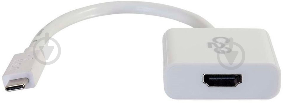 Адаптер C2G USB-C / HDMI белый (CG80516) - фото 1 Адаптер C2G USB-C / HDMI белый (CG80516) - фото 1