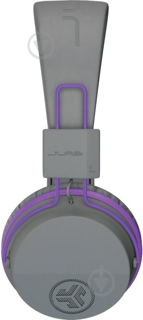 Навушники JLab JBuddies Studio Kids Wireless graphite/violet (IEUHBSTUDIORGRYPRPL4) - фото 3