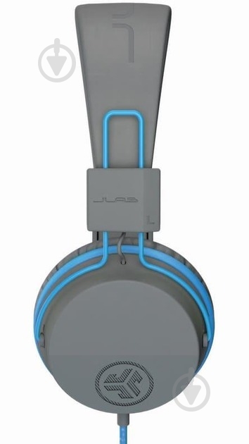 Навушники JLab JBuddies Studio Kids Wired graphite/blue (IEUHJKSTUDIORGRYBLU6) - фото 3