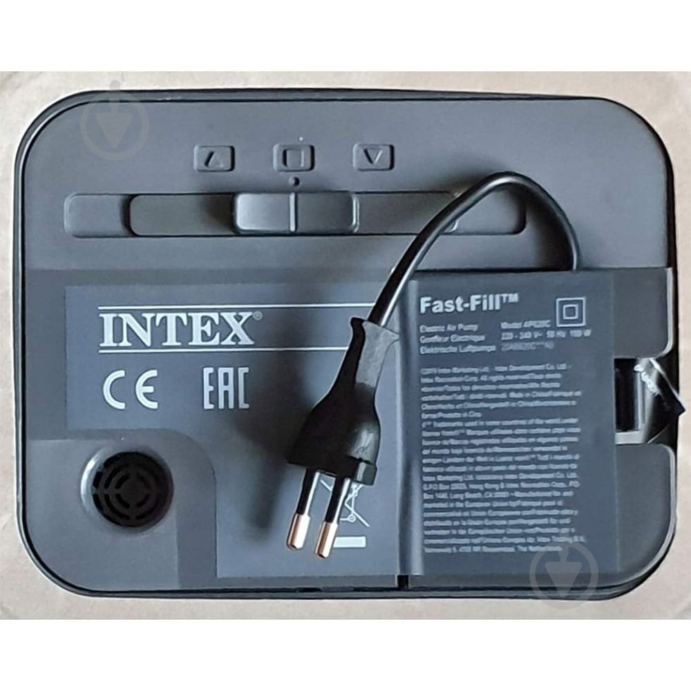 Ліжко надувне Intex 64428 203х152 см бежевий - фото 5