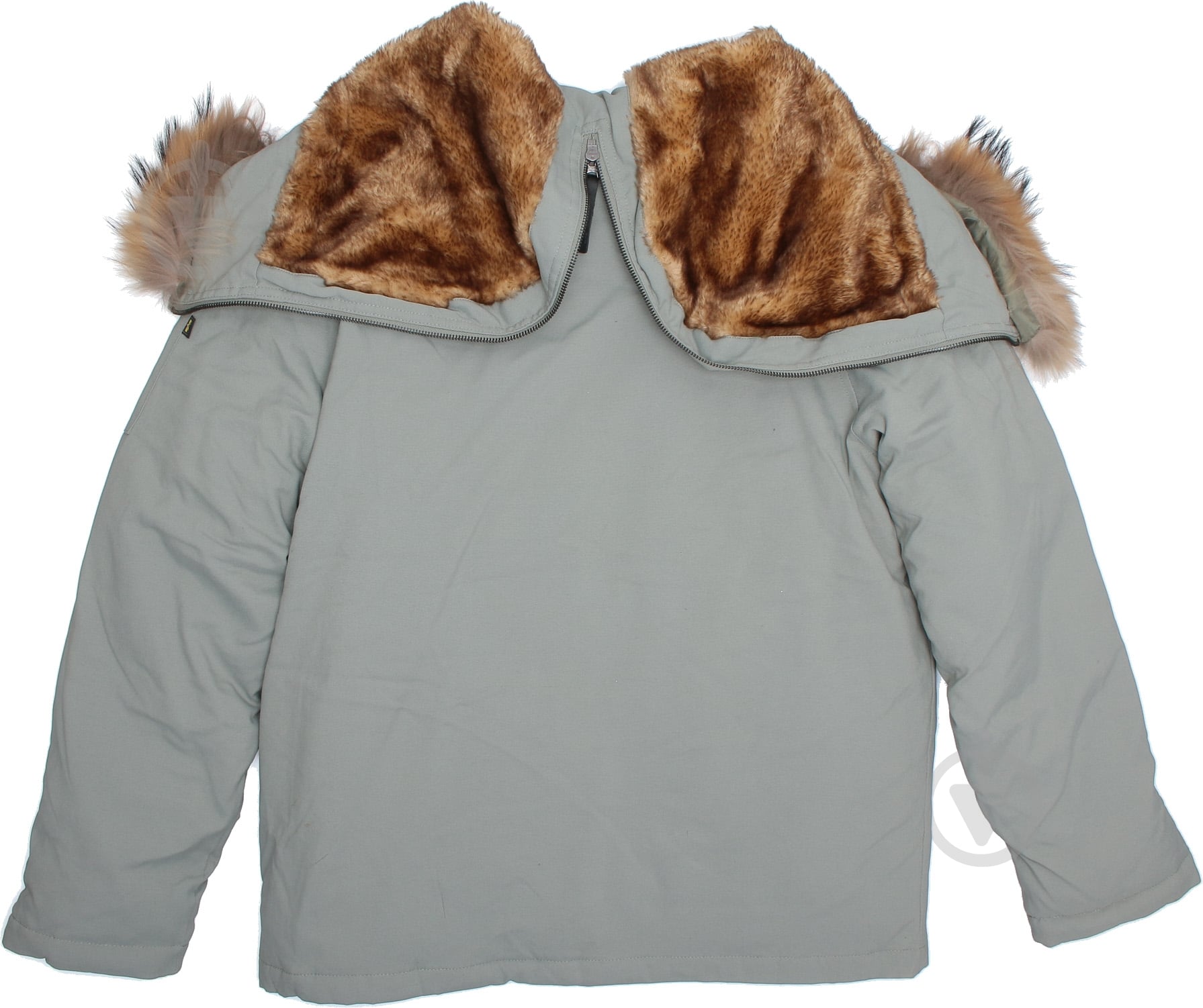 Куртка-парка мужская зимняя Alpha Industries N-2B Elevon AL-IND-N2B-EL-GR р.XXL grey - фото 7