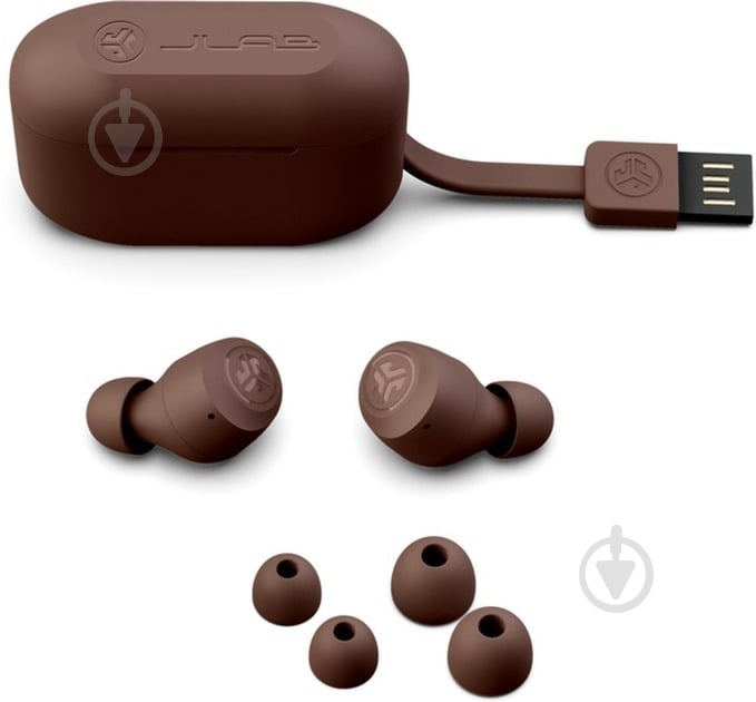Наушники JLab GO Air Tones True Wireless brown (IEUEBGAPTONERBA124) - фото 4 Наушники JLab GO Air Tones True Wireless brown (IEUEBGAPTONERBA124) - фото 4