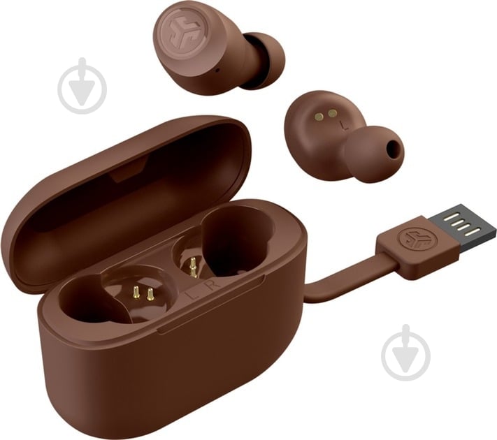 Наушники JLab GO Air Tones True Wireless brown (IEUEBGAPTONERBA124) - фото 2 Наушники JLab GO Air Tones True Wireless brown (IEUEBGAPTONERBA124) - фото 2