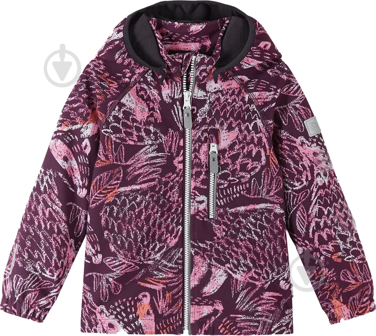 Куртка для девочек Reima Softshell Vantti р.86 темно-бордовый 5100009B-4963 - фото 1 Куртка для девочек Reima Softshell Vantti р.86 темно-бордовый 5100009B-4963 - фото 1