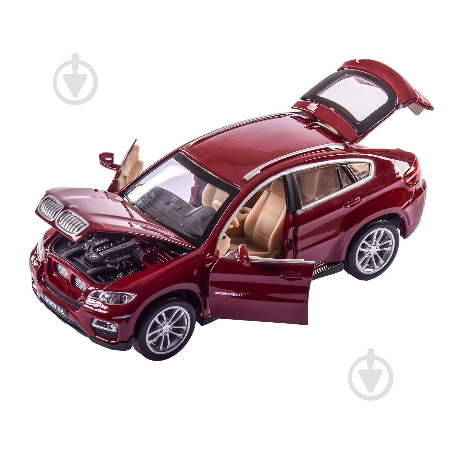 Автомодель Автопром 1:32 BMW X6 в ассортименте 68311 - фото 4
