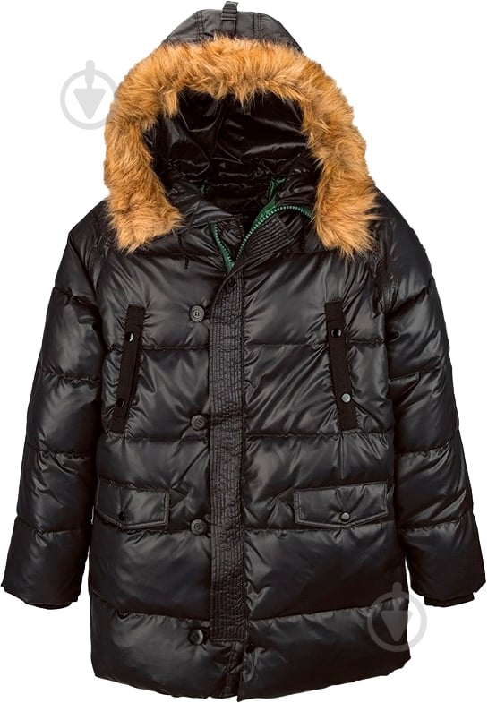 Куртка-парка мужская зимняя Alpha Industries N-3B Transmitter р.L black - фото 1