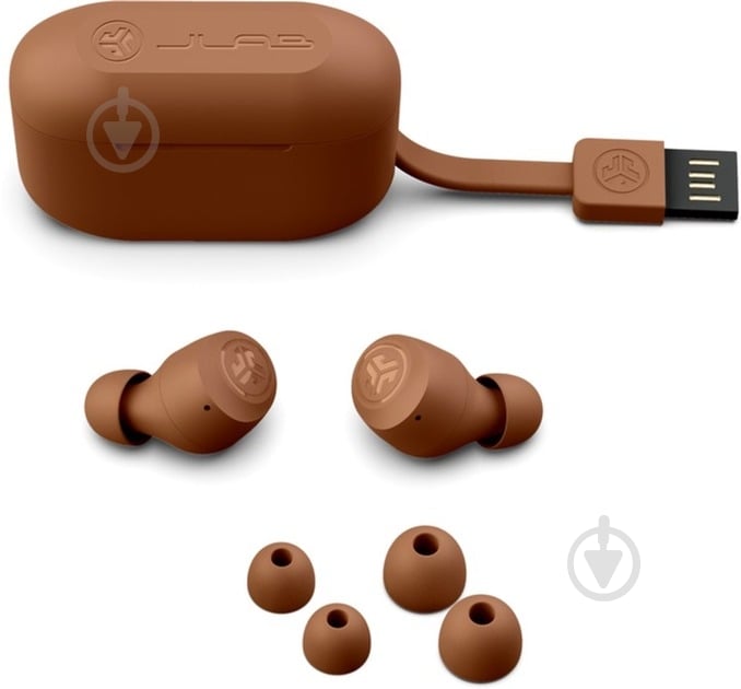 Наушники JLab GO Air Tones True Wireless light brown (IEUEBGAPTONERCA124) - фото 4