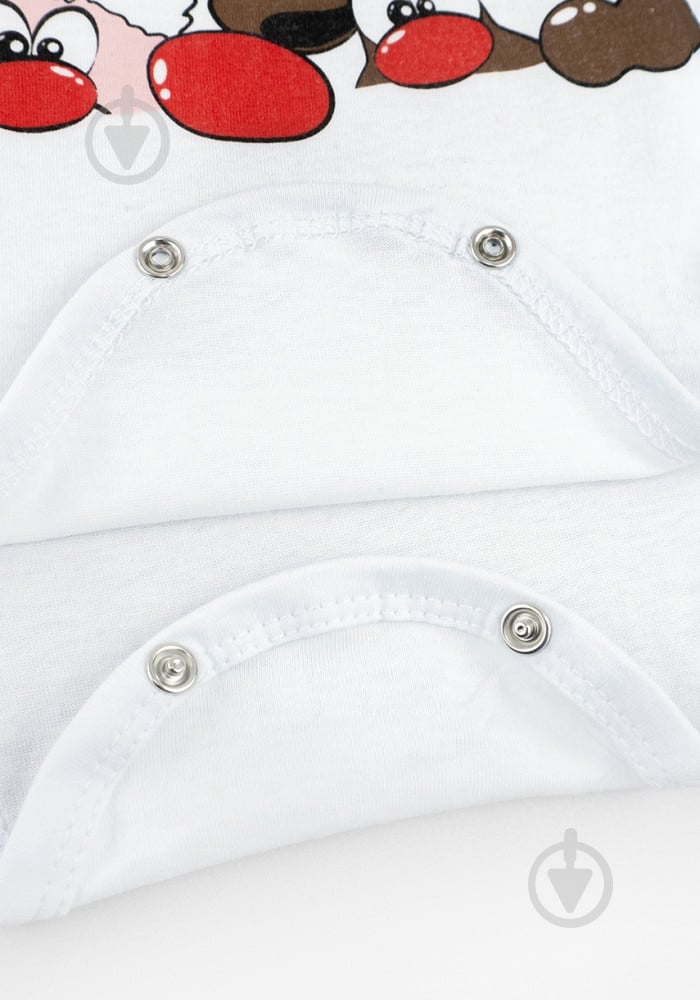 Боді дитяче унісекс Dexter`s Christmas reindeer р.80 білий d104снт-б - фото 2 Боді дитяче унісекс Dexter`s Christmas reindeer р.80 білий d104снт-б - фото 2