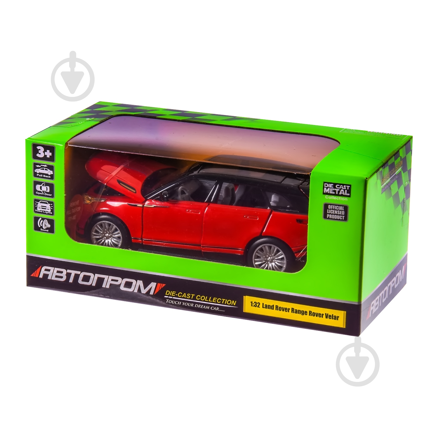 Автомодель Автопром 1:32 Land Rover Range Rover Velar 68440 - фото 4 Автомодель Автопром 1:32 Land Rover Range Rover Velar 68440 - фото 4