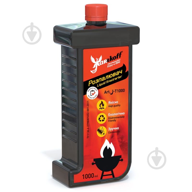 Жидкость Jarrkoff для розжига 1 л - фото 1