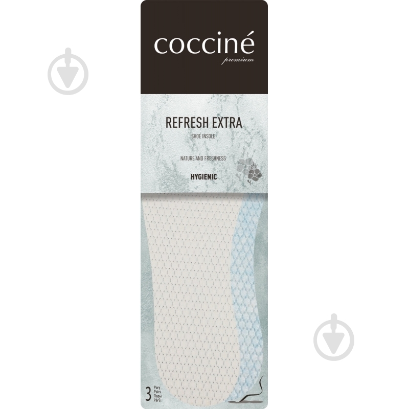 Стельки Refresh Extra COCCINE р.39-41 бежевый - фото 1