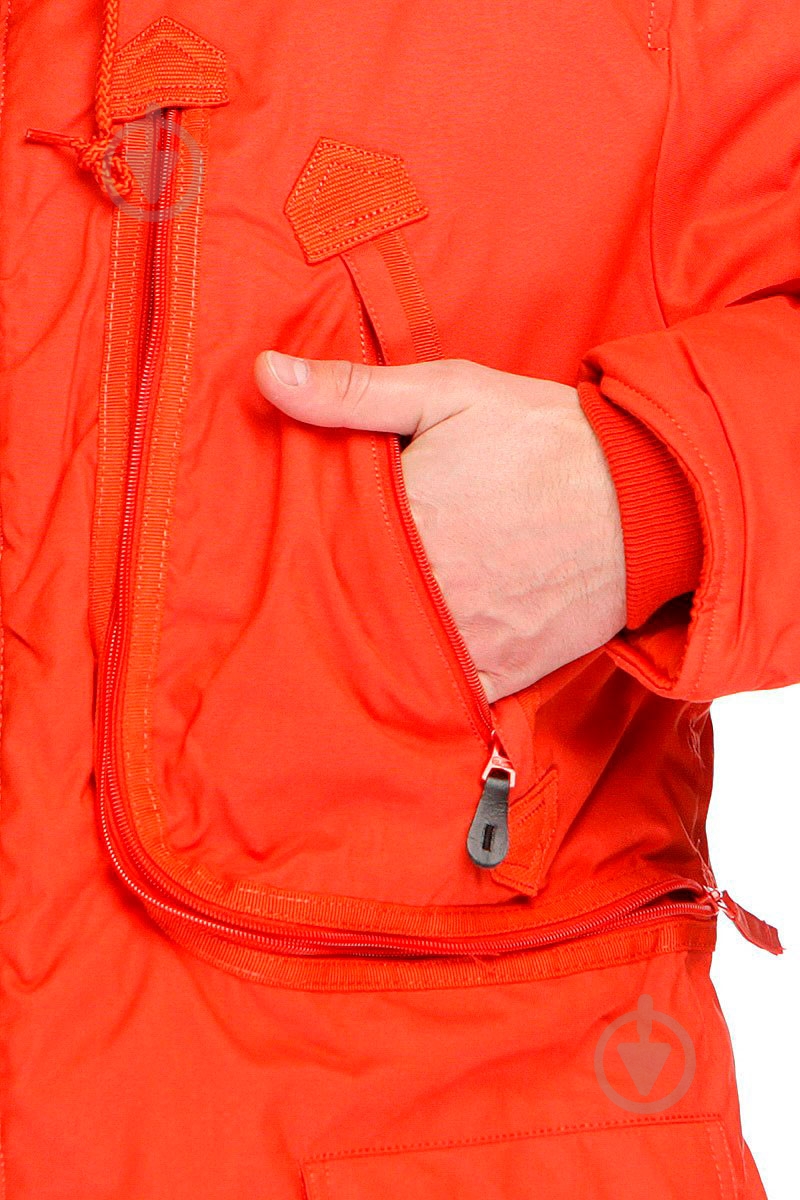 Куртка-парка мужская зимняя Alpha Industries Polar Jacket AL-IND-PJ-R р.XXXL red - фото 4