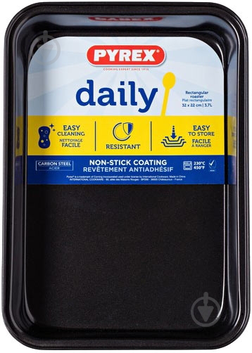 Форма для запікання Pyrex Daily 32 x 22 см (DM34RR6) - фото 1