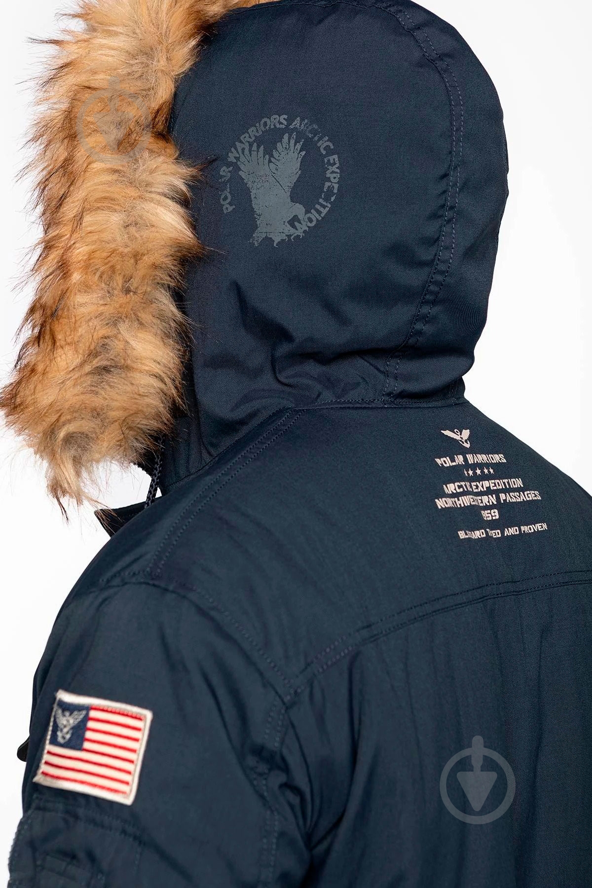 Куртка-парка мужская зимняя Alpha Industries Polar Jacket р.M navy - фото 4