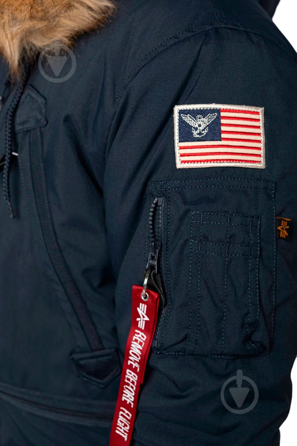 Куртка-парка мужская зимняя Alpha Industries Polar Jacket р.XXL navy - фото 3