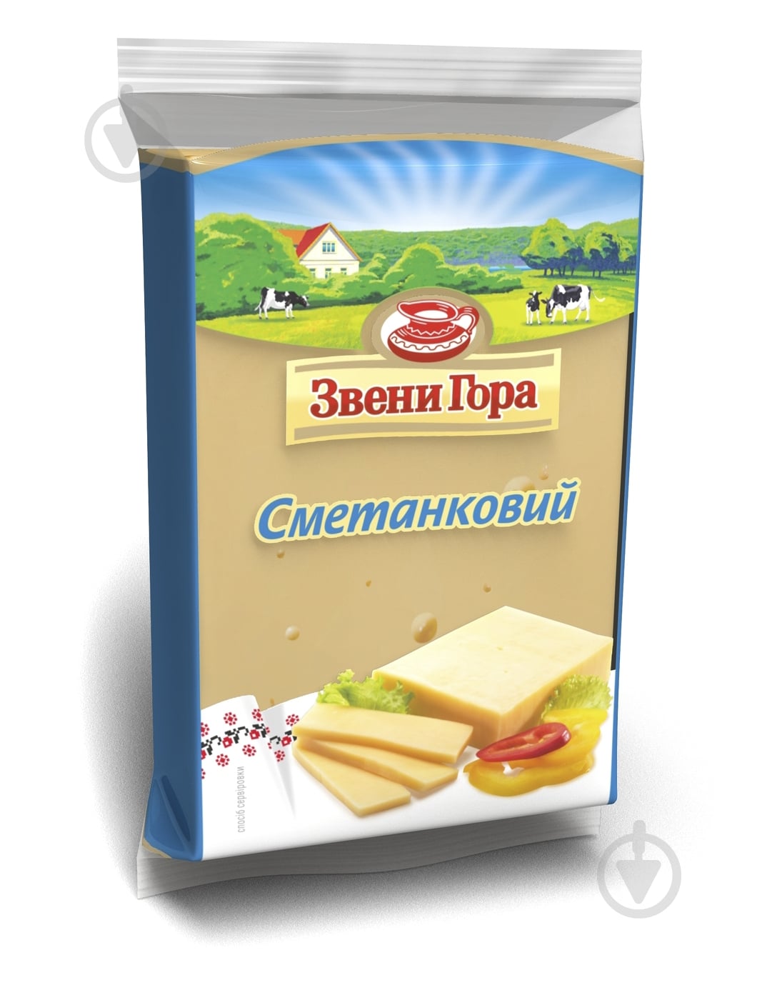 Сыр ЗВЕНИГОРА сметанковий 50% 200 г - фото 1 Сыр ЗВЕНИГОРА сметанковий 50% 200 г - фото 1